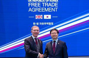 London — The UK and South Korea have signed an upgraded trade agreement