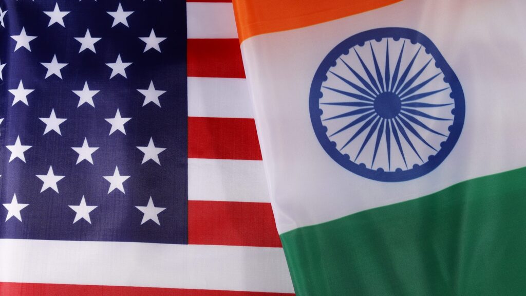 ongoing U.S. tariffs on Indian exports and bilateral trade tensions.