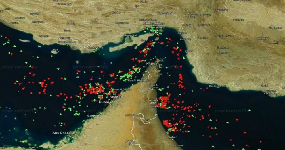 US Navy warships enforcing naval blockade of Iran in the Arabian Sea during the 2026 Strait of Hormuz conflict