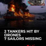 Wine Trader chemical tanker near Romania’s Black Sea coast, following reported drone attacks on two vessels on October 15, 2026.